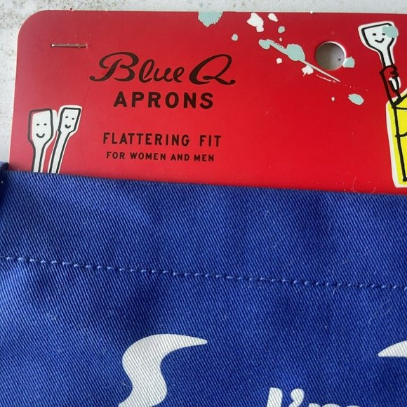 NEW Blue Q Aprons I’m A Lil’ Barista Coffee Cotton Twill Pocket Unisex - Picture 3 of 11